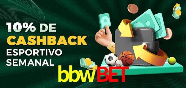 10% de bônus de cashback na bbwbet